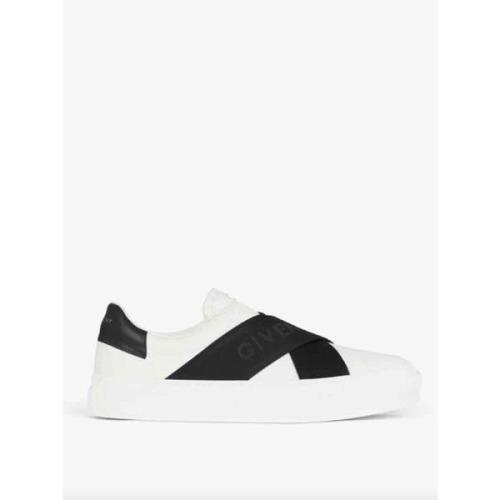 116 Wit Zwart City Sport Sneakers Givenchy , White , Heren