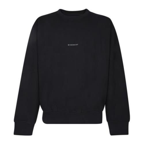 Zwarte Sweatshirt voor Mannen Aw24 Givenchy , Black , Heren