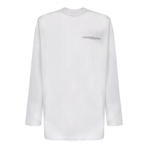 Witte T-shirts & Polo's voor Mannen Adidas , White , Heren