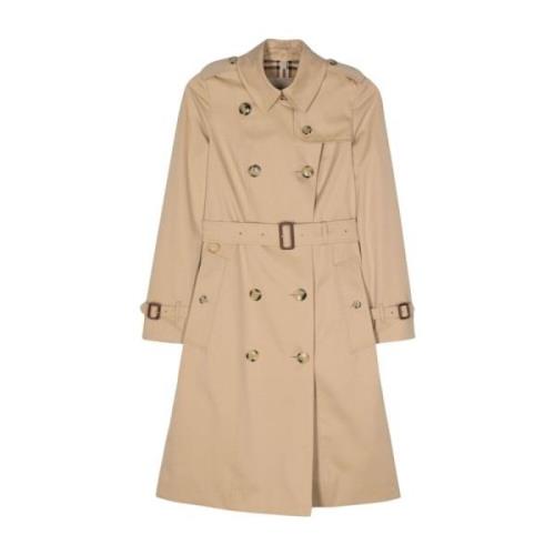 Beige Parka voor vrouwen Ss24 Burberry , Beige , Dames