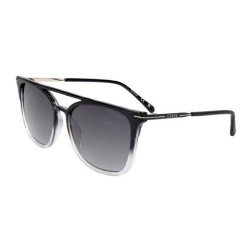 Stijlvolle Zonnebril Zwarte Frame Gf5077 Guess , Black , Heren