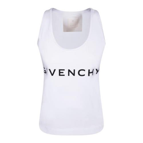 Witte Topkleding voor Vrouwen Aw24 Givenchy , White , Dames