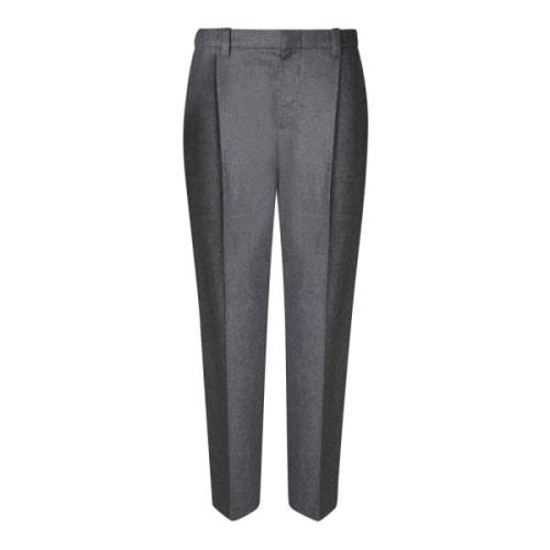 Luxe Grijze Broek Aw24 Brunello Cucinelli , Gray , Dames