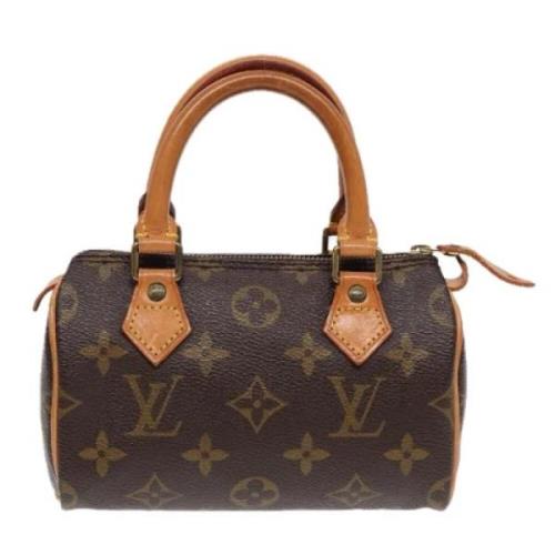 Pre-owned Canvas louis-vuitton-bags Louis Vuitton Vintage , Brown , Da...