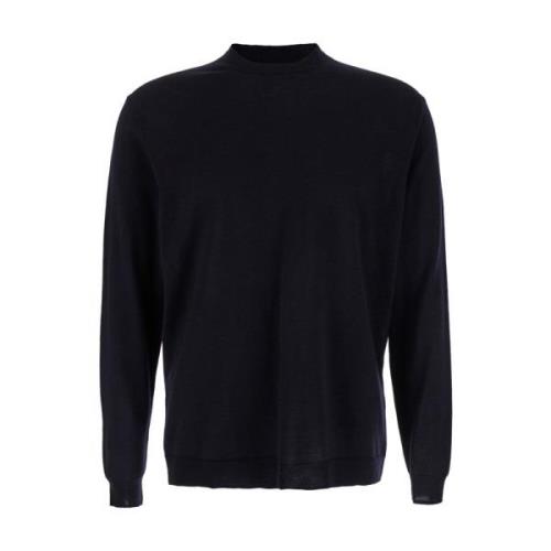 Dubbele Crewneck Jumper Sweaters Low Brand , Blue , Heren