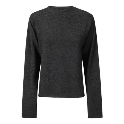 Crew-neck Sweater met verspringende zoom Sofie D'hoore , Gray , Dames