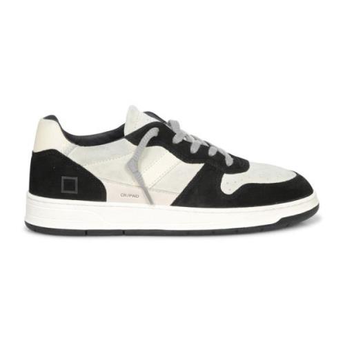 Zwarte Sneakers voor Mannen Stijlvol D.a.t.e. , Multicolor , Heren