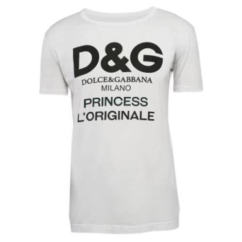 Pre-owned Fabric tops Dolce & Gabbana Pre-owned , White , Heren