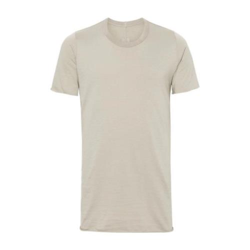 Grijze Geribbelde T-shirts en Polos Rick Owens , Gray , Heren