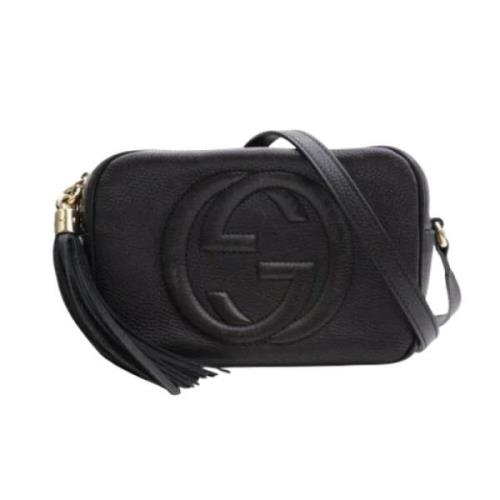 Pre-owned Leather gucci-bags Gucci Vintage , Black , Dames