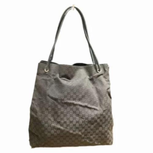 Pre-owned Canvas gucci-bags Gucci Vintage , Black , Dames