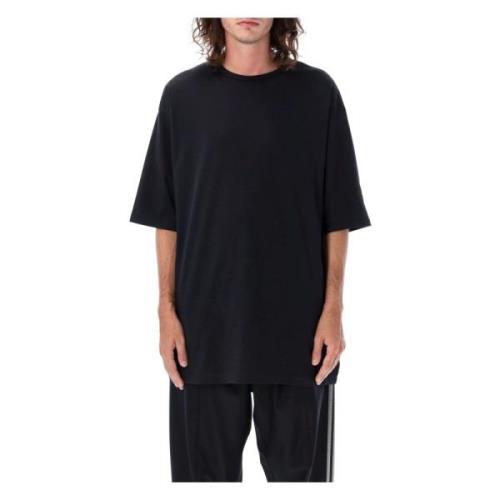 Boxy Tee - Stijlvol en Comfortabel Y-3 , Black , Heren