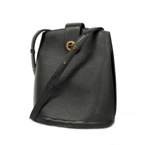 Pre-owned Leather louis-vuitton-bags Louis Vuitton Vintage , Black , D...