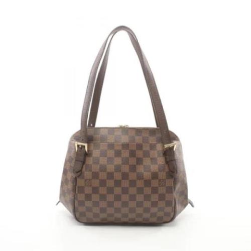 Pre-owned Canvas louis-vuitton-bags Louis Vuitton Vintage , Brown , Da...