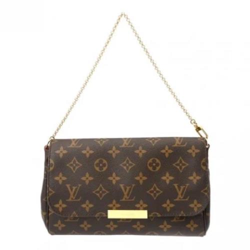 Pre-owned Fabric louis-vuitton-bags Louis Vuitton Vintage , Brown , Da...