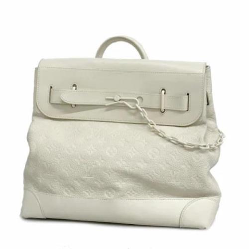 Pre-owned Fabric louis-vuitton-bags Louis Vuitton Vintage , Beige , Da...