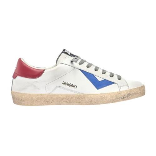 Witte Sneakers Mod. Suprime 4B12 , White , Heren