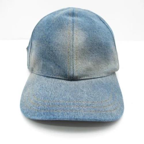 Pre-owned Cotton hats Prada Vintage , Blue , Dames