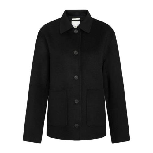 Julian Jacket Zwart Wol Blazer Heartmade , Black , Dames