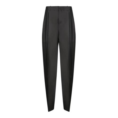 Zwarte Getailleerde Broek Jacquemus , Black , Dames