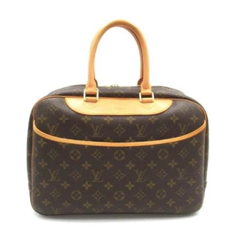 Pre-owned Canvas louis-vuitton-bags Louis Vuitton Vintage , Brown , Da...