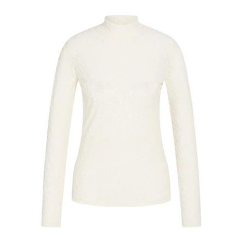 Rolhalsblouse Off White RUE de Femme , White , Dames