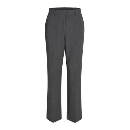 Elegant Wide Leg Trousers Light Grey RUE de Femme , Gray , Dames