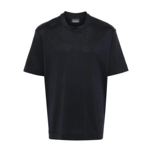 Stijlvolle Heren T-Shirts & Polo's Collectie Emporio Armani , Blue , H...