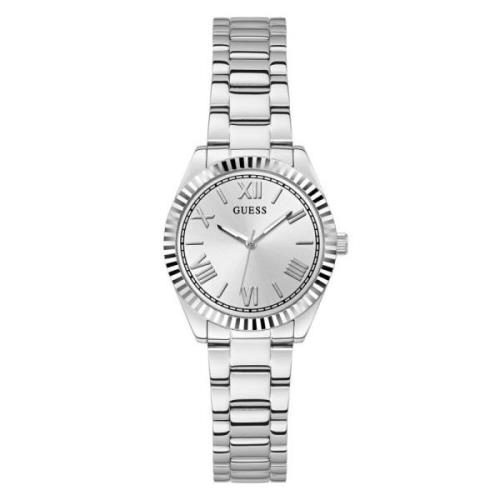 Dames armbandhorloge Mini Luna zilver 30 mm Gw0687L1 Guess , Gray , Da...