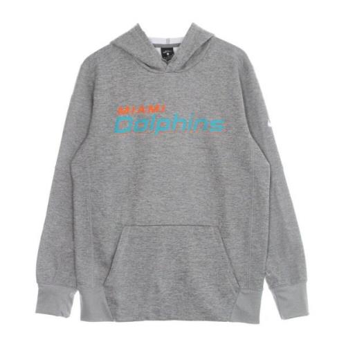 Miami Dolphins Wordmark Hoodie Nike , Gray , Heren