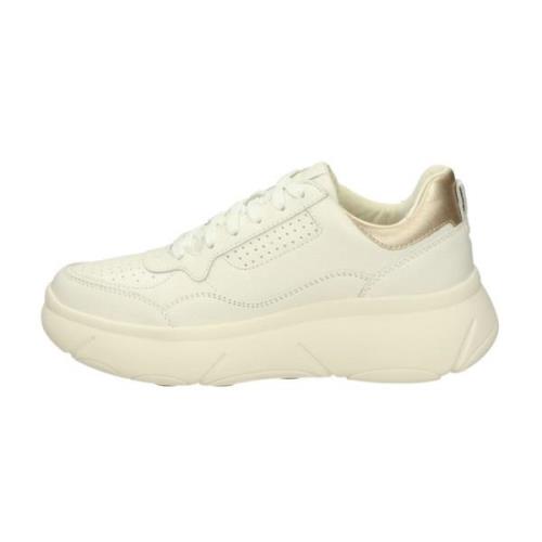 Lage Sneakers Geox , White , Dames