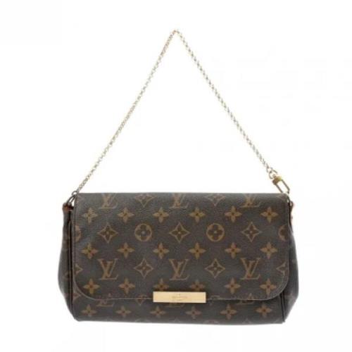 Pre-owned Fabric louis-vuitton-bags Louis Vuitton Vintage , Brown , Da...