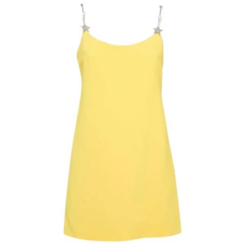 Pre-owned Fabric dresses Miu Miu Pre-owned , Yellow , Dames