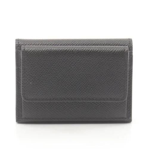 Pre-owned Leather wallets Maison Margiela Pre-owned , Black , Dames