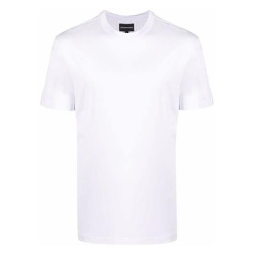 Lyocell Katoen T-shirt, Designers code 8N1Te81Juvz Emporio Armani , Wh...