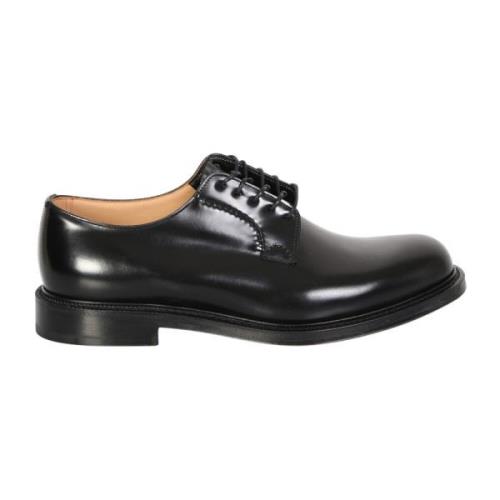 Zwarte Veterschoenen voor Heren Church's , Black , Heren