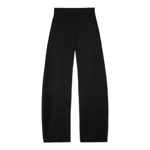 Bawa, hoog getailleerde zwarte broek Cortana , Black , Dames