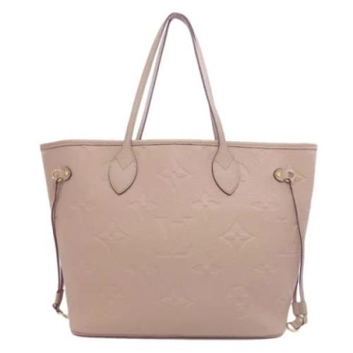 Pre-owned Fabric louis-vuitton-bags Louis Vuitton Vintage , Beige , Da...