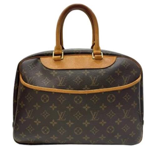 Pre-owned Fabric louis-vuitton-bags Louis Vuitton Vintage , Brown , Da...