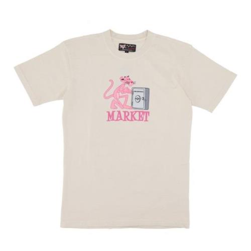 Advocaat Tee X Pink Panther Market , Beige , Heren