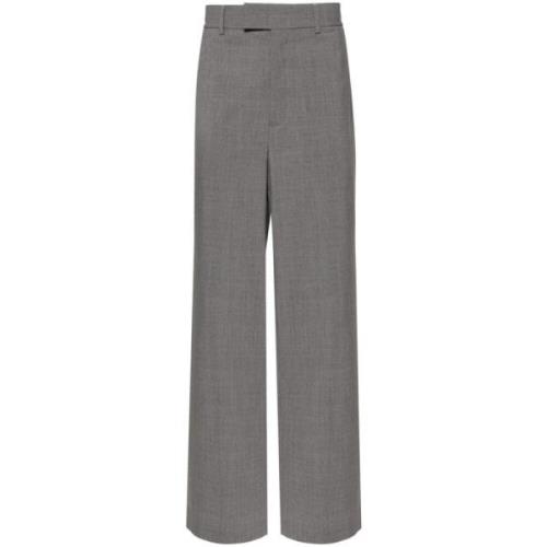 Grijze Broek Largo Msgm , Gray , Heren