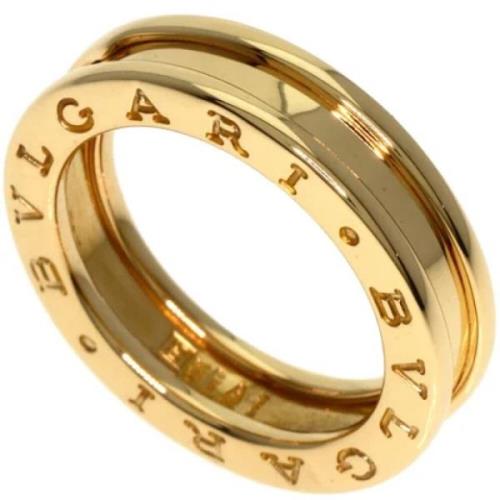 Pre-owned Yellow Gold rings Bvlgari Vintage , Yellow , Dames