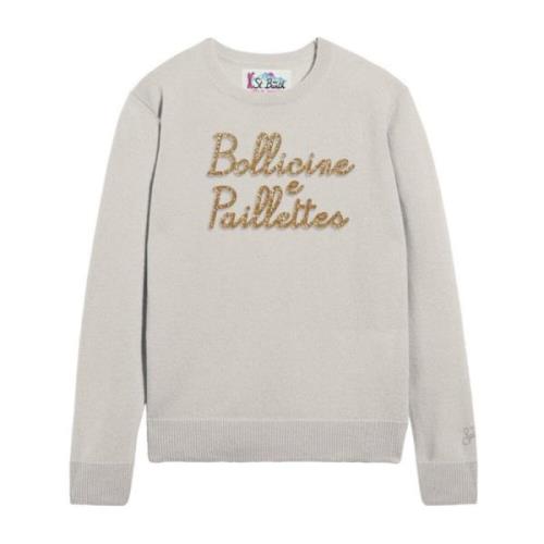 Stijlvolle Sweaters Collectie MC2 Saint Barth , Gray , Dames