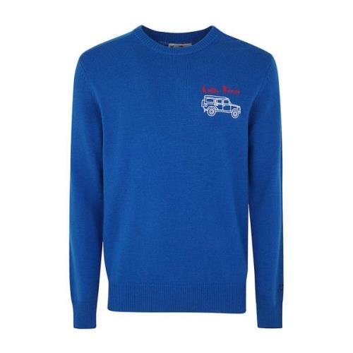 Latin Lover Heron Sweater MC2 Saint Barth , Blue , Heren