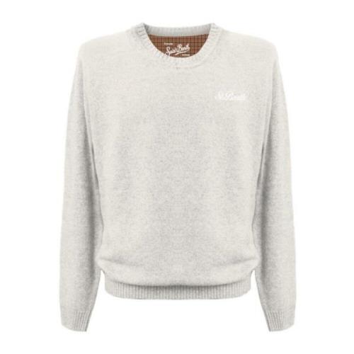 Stijlvolle Sweaters Collectie MC2 Saint Barth , Gray , Heren