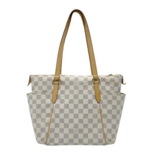 Pre-owned Fabric louis-vuitton-bags Louis Vuitton Vintage , Gray , Dam...