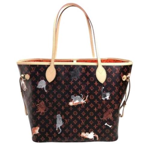 Pre-owned Fabric louis-vuitton-bags Louis Vuitton Vintage , Brown , Da...