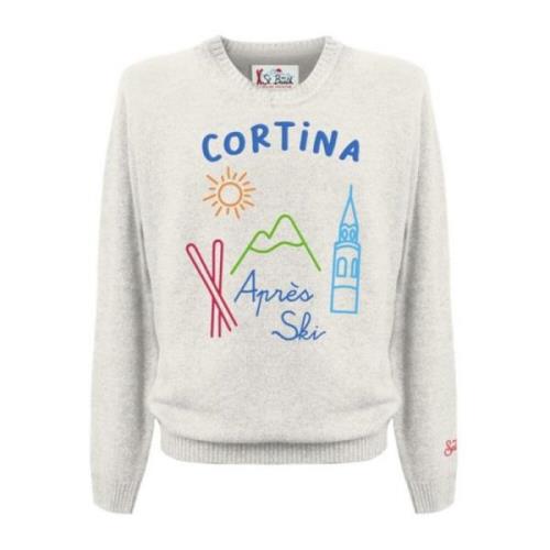 Stijlvolle Sweaters Collectie MC2 Saint Barth , Gray , Heren