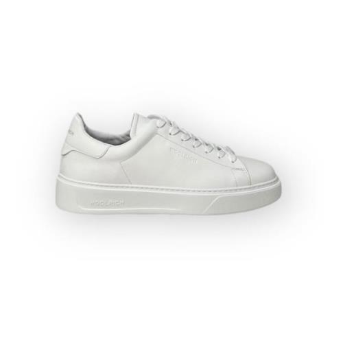 Klassieke Court Sneakers Woolrich , White , Heren