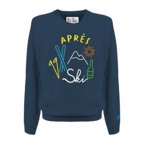 Stijlvolle Sweaters Collectie MC2 Saint Barth , Blue , Heren